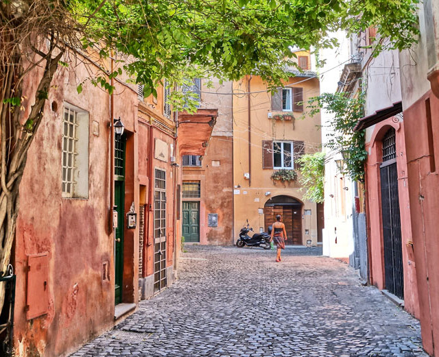 Trastevere district of Rome