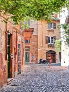 Trastevere district of Rome